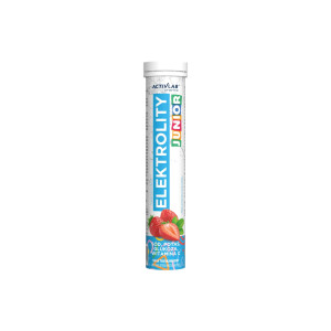Activlab Pharma Elektrolity Junior, smak truskawkowy, tabletki musujące, 20 sztuk