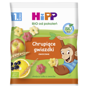 Hipp Bio Chrupiące gwiazdki owocowe 1-3 lata, 30 g