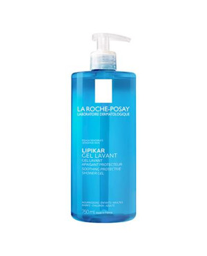 La Roche-Posay Lipikar, kojący żel myjący do twarzy i ciała, 750 ml