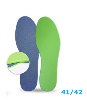 Corbby Denim Memory, wkładki z pamięcią kształtu stopy rozmiar 41/42, 1 para