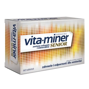 Vita-miner Senior, tabletki, 60 sztuk