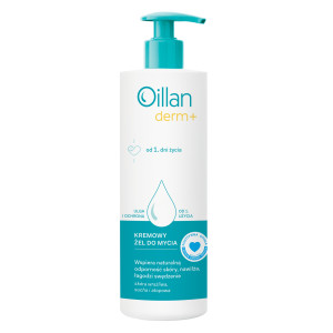 Oillan Derm+, Kremowy Żel do mycia, 400 ml
