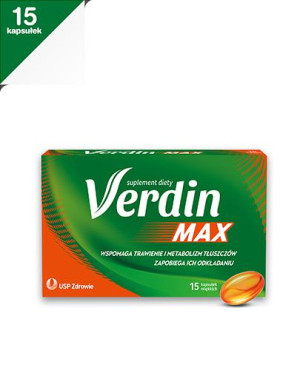 Verdin Max, kapsułki miękkie, 15 sztuk