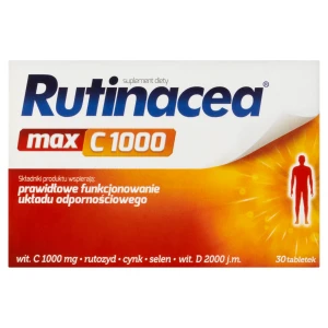 Rutinacea Max C1000, 30 tabletek