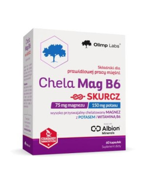 Olimp, Chela-Mag B6 Skurcz, kapsułki, 60 sztuk