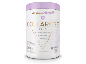 Allnutrition, Alldeynn Collarose Flex Raspberry - Wild Strawberry, proszek, 360 g