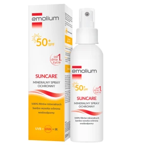 Emolium, SunCare, Mineralny spray ochronny SPF50+, 100 ml