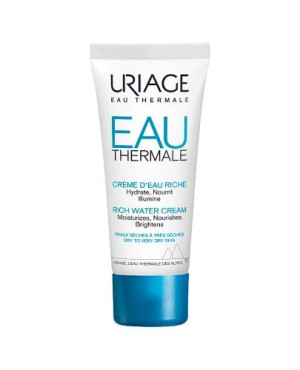 URIAGE EAU THERMALE Bogaty krem aktywnie nawilżający do skóry suchej i bardzo suchej - 40 ml