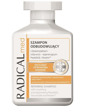 IDEEPHARM RADICAL MED Szampon odbudowujący, 300 ml