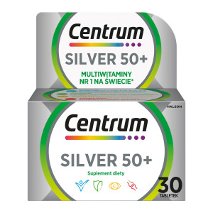 Centrum Silver 50+ Formuła Multiefekt, tabletki, 30 sztuk