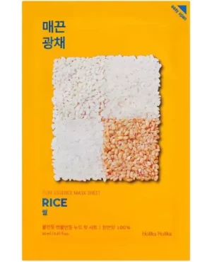 Holika Holika Pure Essence Mask Sheet maseczka na bawełnianej płachcie z ekstraktem z ryżu 23 ml