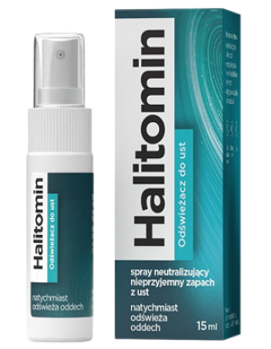Halitomin, odświeżacz do ust, 15 ml