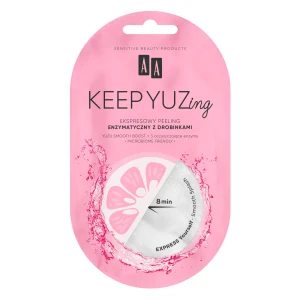AA Keep Yuzing Ekspresowy peeling enzymatyczny z drobinkami, 7 ml