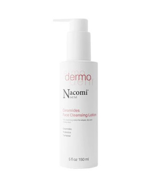 Nacomi Łagodna Emulsja oczyszczająca do cery atopowej suchej i podrażnionej, 150 ml