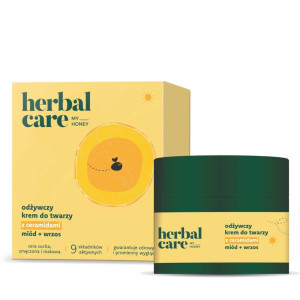 Herbal Care my honey Odżywczy krem do twarzy z ceramidami: miód + wrzos, 50 ml