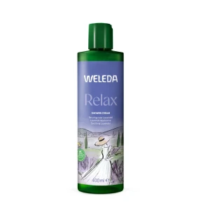Weleda Relax, kremowy płyn pod prysznic z lawendą, 400 ml