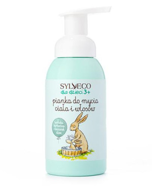 Sylveco dla dzieci 3+ pianka do mycia ciała i włosów, 290 ml