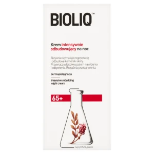 Bioliq 65+, Krem intensywnie odbudowujący na noc, 50 ml