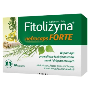 Fitolizyna Nefrocaps Forte, kapsułki, 30 sztuk