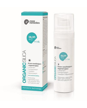 Invex Remedies Organic Silica Silor +B +HA Nawilżająco - Regenerujący krem na dzień z krzemem organicznym i kwasem hialuronowym - 30 ml - cena, opinie, skład