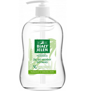 Biały Jeleń, żel do higieny intymnej aloes, 500 ml