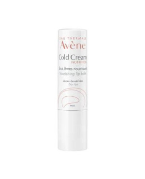 Avene Cold Cream, Pomadka do ust odżywcza, 4 g