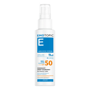 Emotopic Mineralny spray ochronny Spf 50, 100 ml