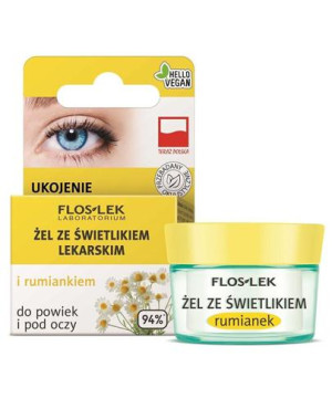 FLOS-LEK Żel pod oczy ze świetlikiem i rumiankiem - 10 g