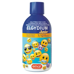Elgydium Junior Emoji, Płyn do płukania jamy ustnej dla dzieci 7-12 lat, 500 ml