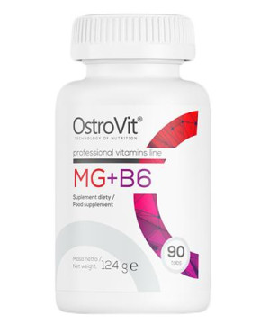 OstroVit Mg + B6 - 90 tabletek
