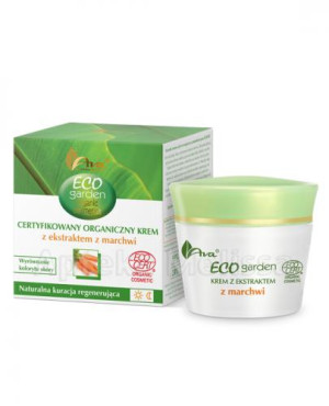 Ava Laboratorium ECO GARDEN Certyfikowany organiczny krem z ekstraktem z marchwi - 50 ml