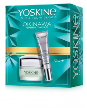Yoskine Zestaw OKINAWA Krem na dzień/ noc 60+ 50 ml + Krem pod oczy 15 ml