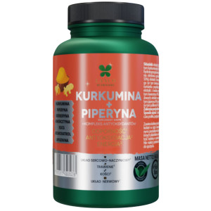 Lanco Kurkumina + Piperyna, kapsułki, 60 sztuk