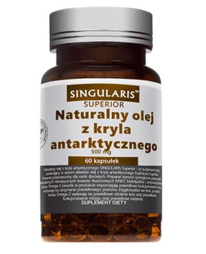 Singularis Superior Naturalny olej z kryla antarktycznego, 500 mg, kapsułki, 60 sztuk