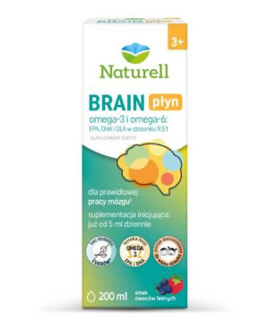 Naturell Brain, Płyn, 200 ml