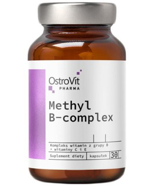 OstroVit Pharma Methyl B-Complex, kapsułki, 30 sztuk