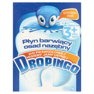 DROPINGO - płyn barwiący osad nazębny - 10 ml - cena, opinie, stosowanie