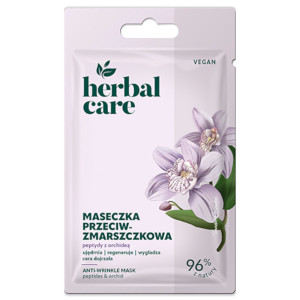 Herbal Care Przeciwzmarszczkowa maseczka peptydy z orchideą, 7 g