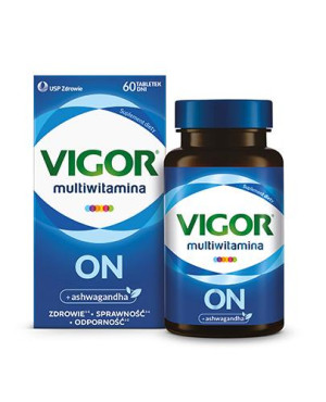 Vigor multiwitamina ON zestaw witamin i minerałów z ashwagandhą, tabletki, 60 sztuk
