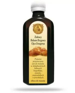 Ziołowy balsam kręgowy Ojca Grzegorza 100 g