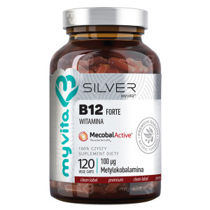 MYVITA SILVER Witamina B12 FORTE - 120 kaps.