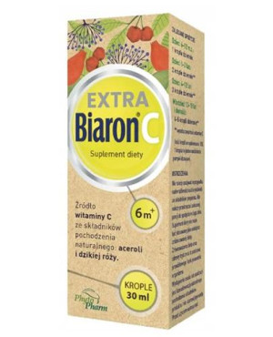 Biaron C Extra, krople, 30 ml