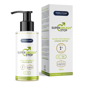 Super Orgasm Stop Żel intymny dla mężczyzn na opóźnienie wytrysku, 150 ml