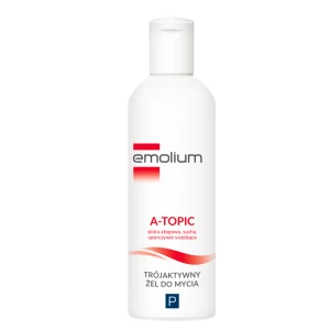 Emolium A-Topic, trójaktywny żel do mycia, 200 ml