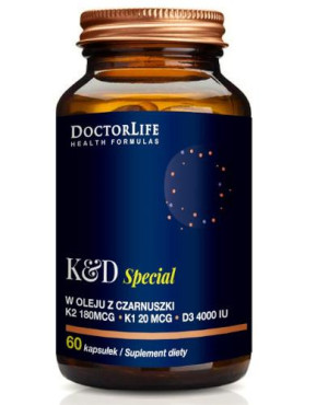 Doctor Life K&D Special w oleju z czarnuszki - 60 kaps.