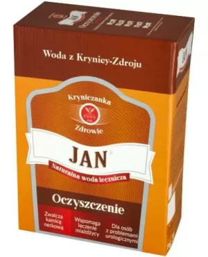 Woda Jan oczyszczenie 3 litry