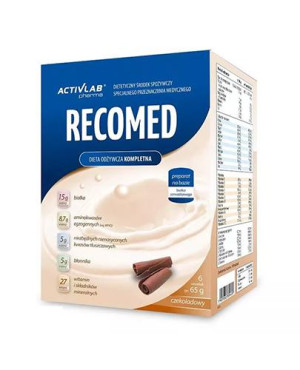ActivLab Pharma Recomed Proszek o smaku czekoladowym - 6 sasz. po 65g - cena, opinie, właściwości