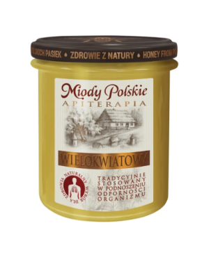 Miody Polskie Miód Wielokwiatowy, 400 g