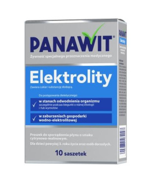 Panawit Elektrolity, saszetki, 10 sztuk