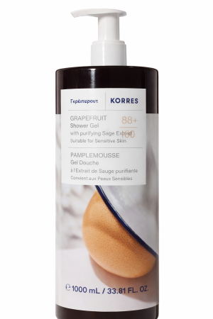 Korres Grapefruit, Żel do mycia ciała, 1000 ml